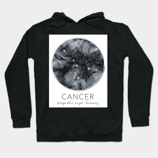 Cancer Zodiac Moon Constellation Hoodie